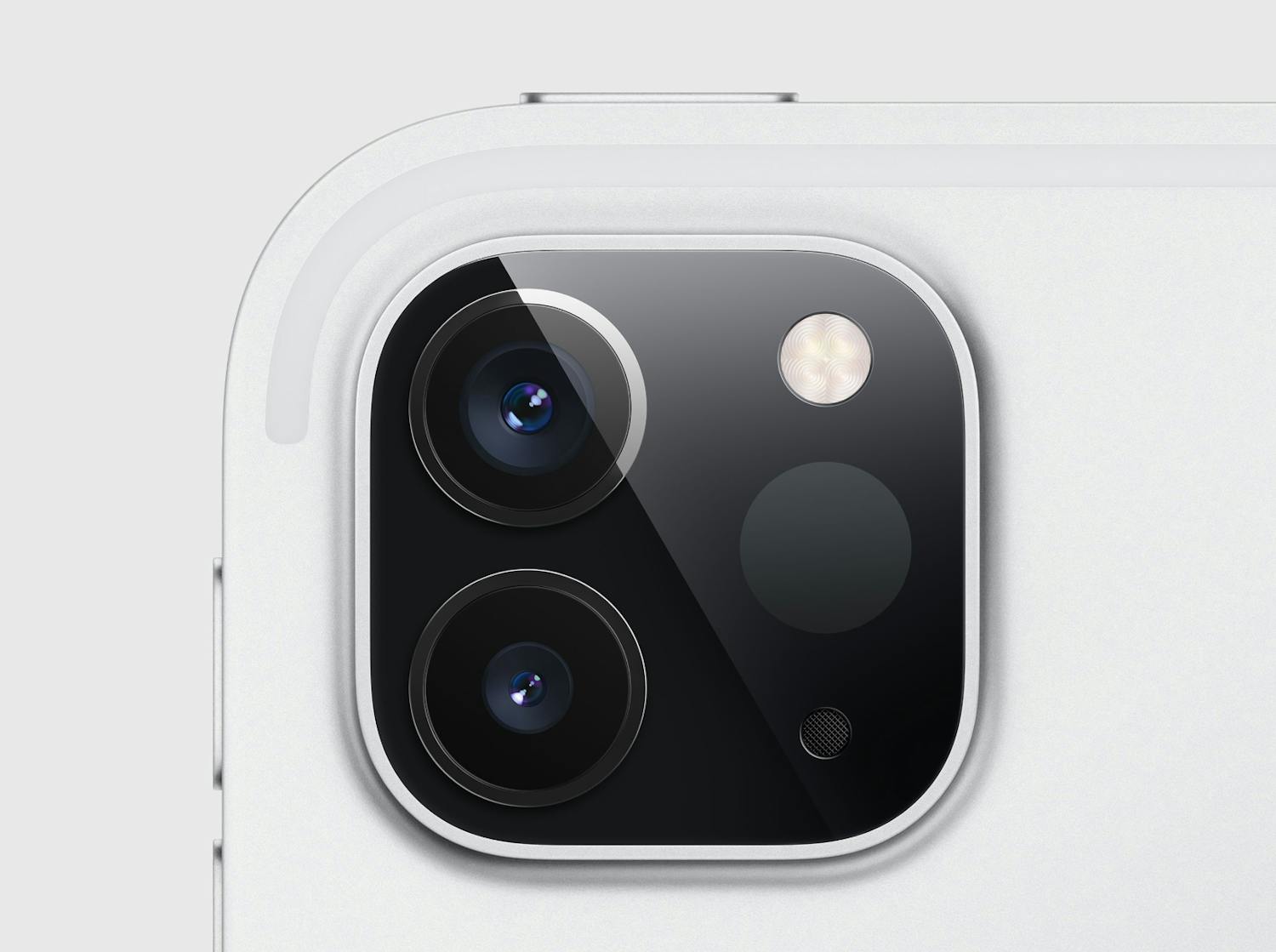 iPad Pro (2020). Uuden iPad Pro (2020) -mallin kamera on päivitetty.